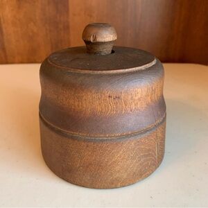 Antique Handmade Wooden Butter Press